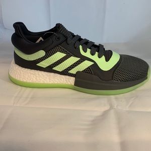 adidas Marquee Boost Low Gray Mint Size 10.5 New